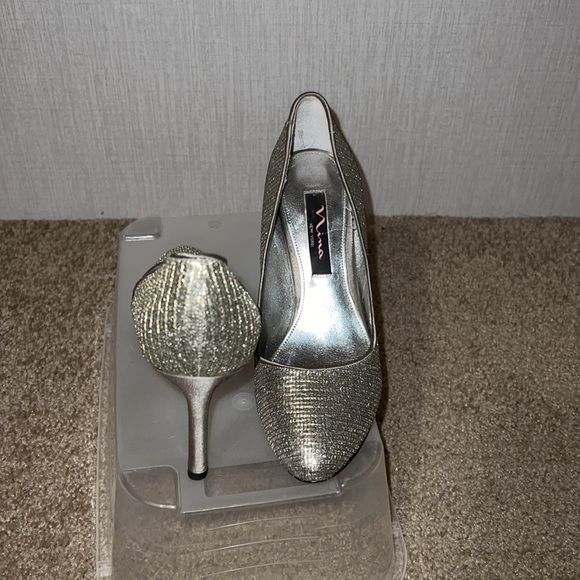 Silver heels Nina New York - Picture 5 of 5